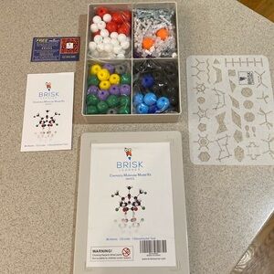 Brisk Learner Chemistry Molecular Modeling Model Kit 240 pieces